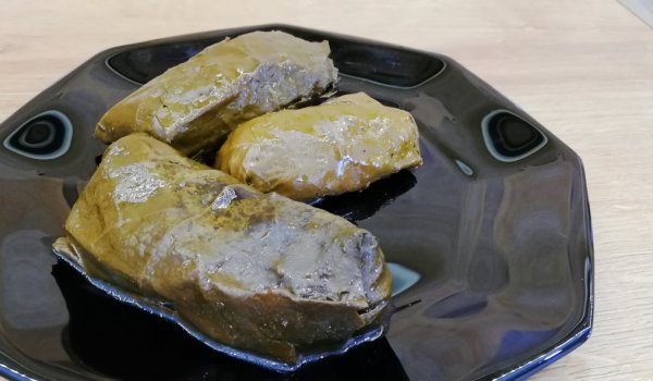 Лозови сарми с булгур