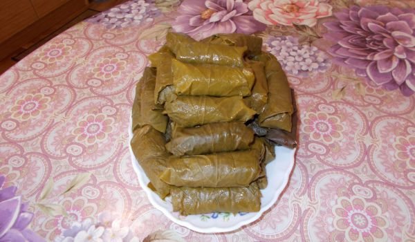 Лозови сармички с кайма