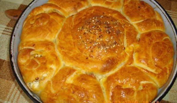 Лучник с праз, сирене и шунка