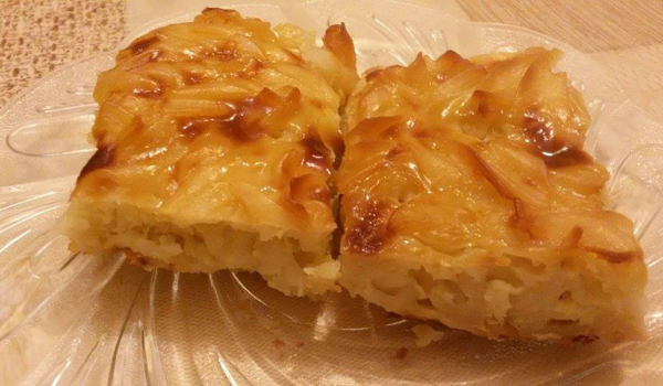 Макарони с яйца на фурна