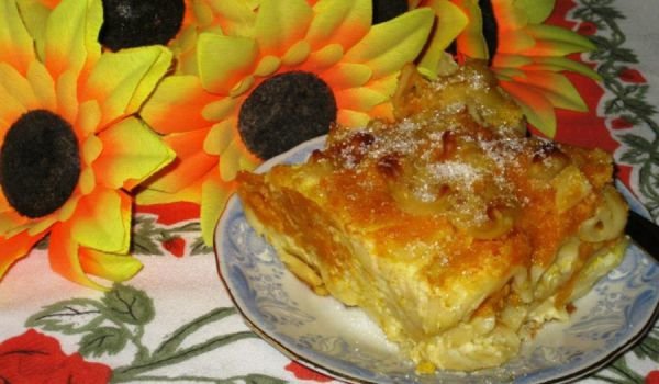 Макарони с тиква на фурна