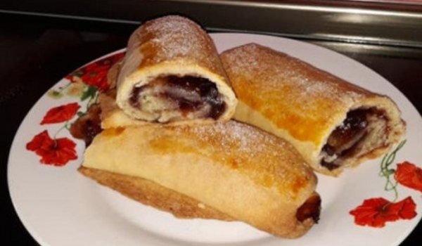 Макси кифли със сладко