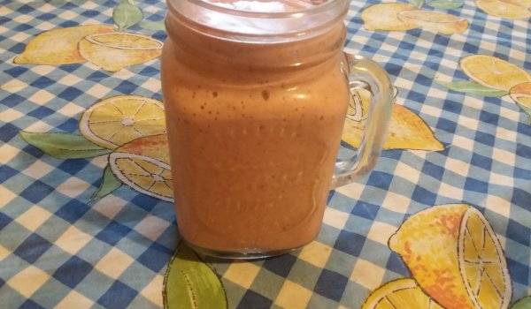 Малиново смути с ягоди