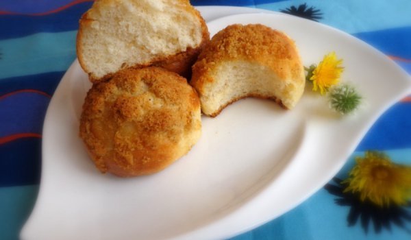 Малки солени питчици с маслена поръска