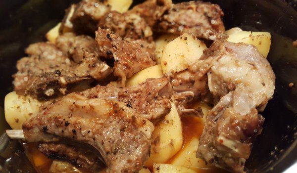 Манджа агнешко с картофи