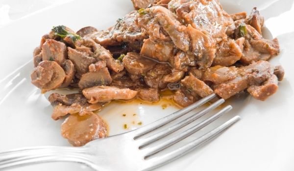 Мариновани гъби с бяло вино