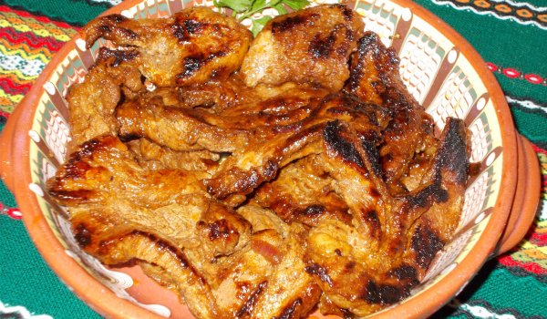 Мариновани жарени бекончета