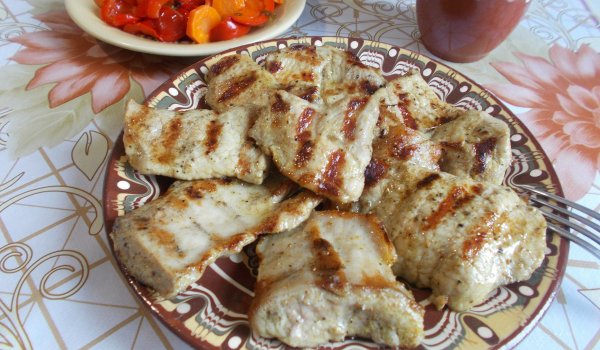 Мариновано свинско месо на скара