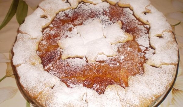 Маслен ябълков пай