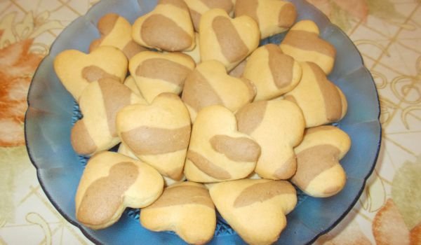Маслени бисквитки Сърчица