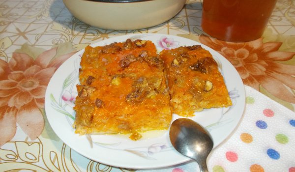 Меден тиквен сладкиш