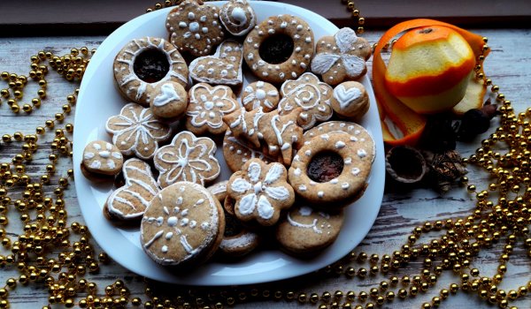 Меденки с глазура