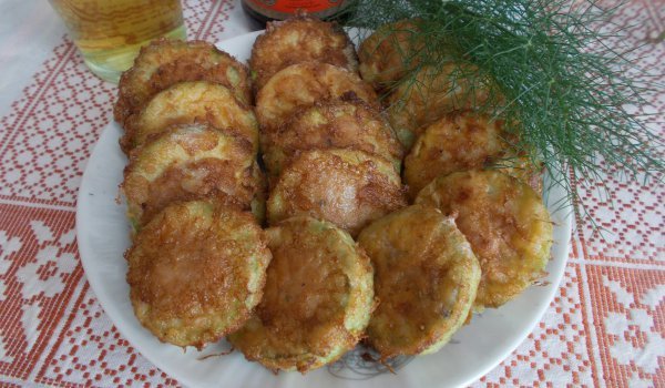 Мезе от тиквички за бира