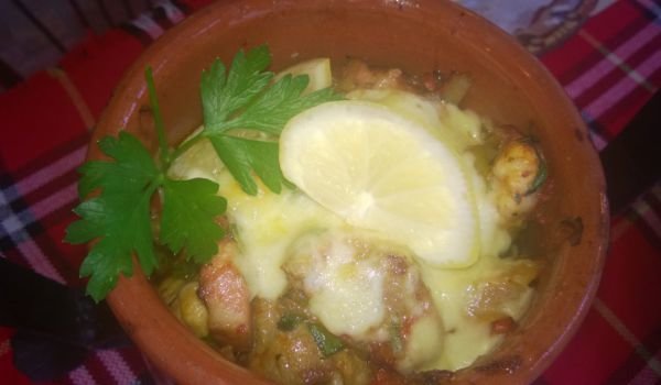 Мезе за двама в гювече