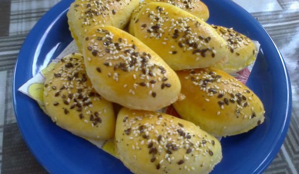 Мидички със сирене и сусам