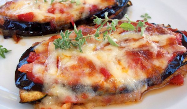 Милфьой с патладжан и тиквички