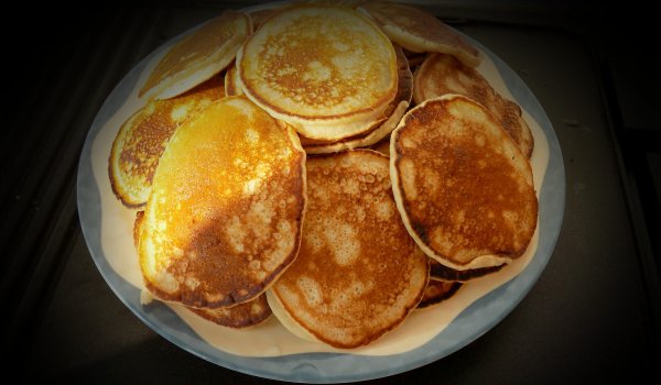 Мини бананови палачинки