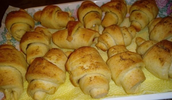 Мини кифлички с пълнеж