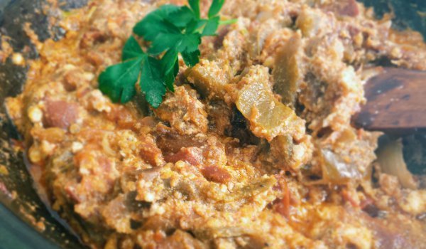 Миш-маш с яйца и сирене