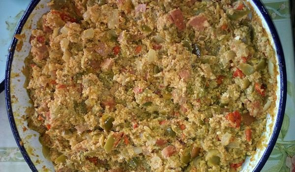 Миш-маш с наденица