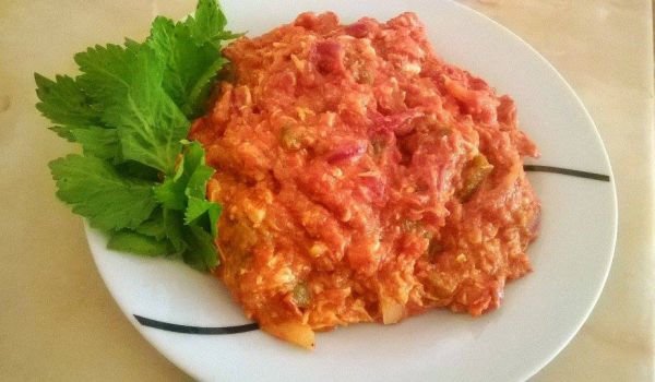 Миш маш с печени чушки