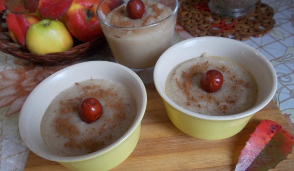 Млечен грис с канела и хинап