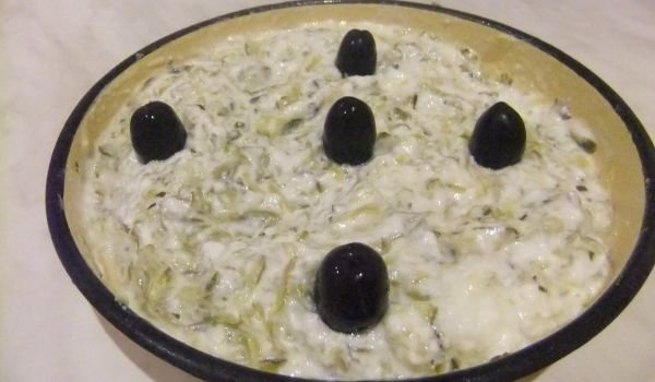 Млечна салата Снежанка