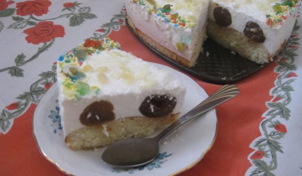 Млечно-сметаново парфе със смокини