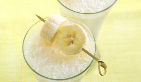 Мляко с банани