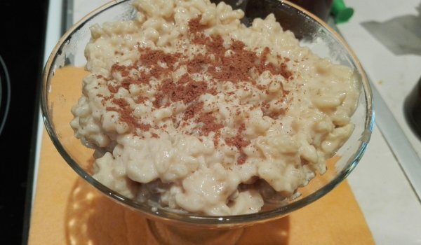 Мляко с ориз и какао