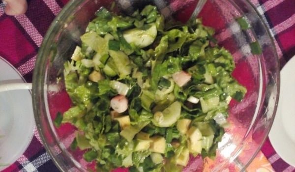 Модерна богата салата