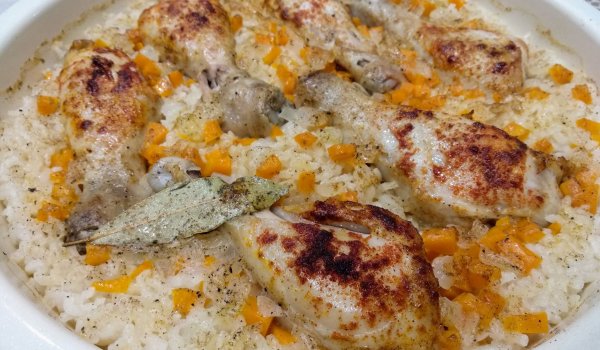 Моето вкусно пиле с ориз