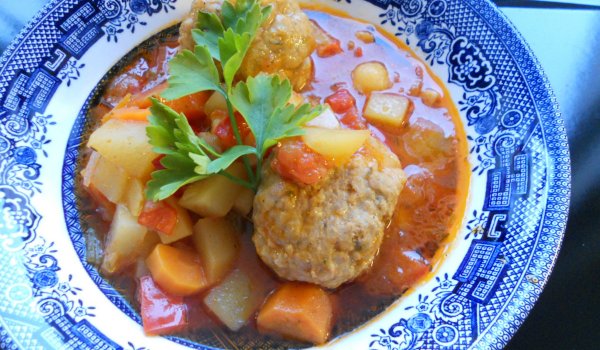 Моите кюфтета по чирпански с гарнитура ароматен ориз Жасмин