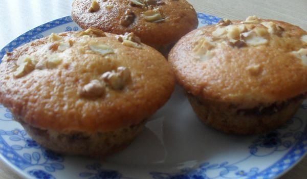 Мъфини - двойно печени със сладко