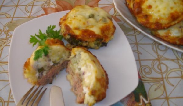 Мъфини с кайма и картофи