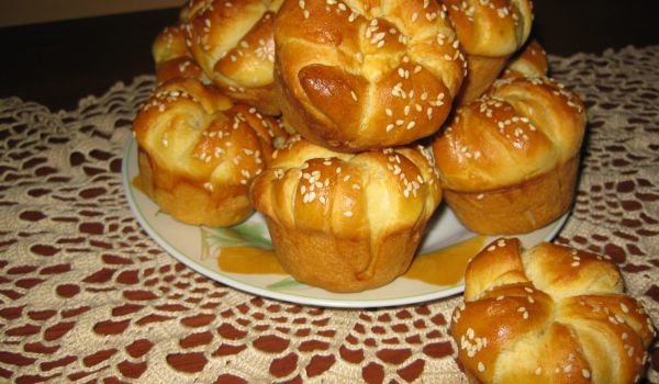 Мъфини с крема сирене
