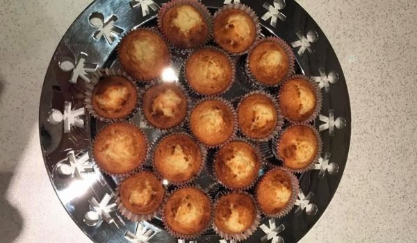 Мъфини с мед и чай