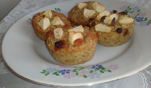 Мъфини с овесени ядки без брашно
