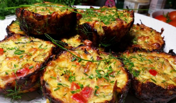 Мъфини с тиквички без брашно