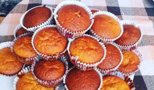 Мъфини с вкус на ванилия