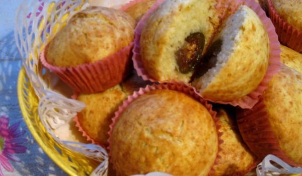 Мъфини със сладко от зелени смокини
