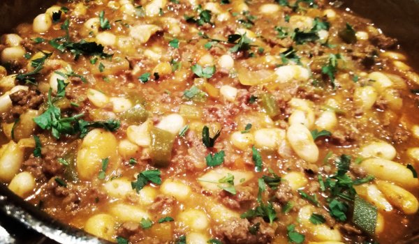 Мъжки боб с кайма