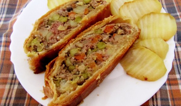 Мързелив Уелингтън с кайма