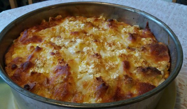 Мързелива баница за закуска