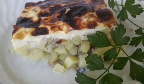 Мусака без домати (Бяла мусака)