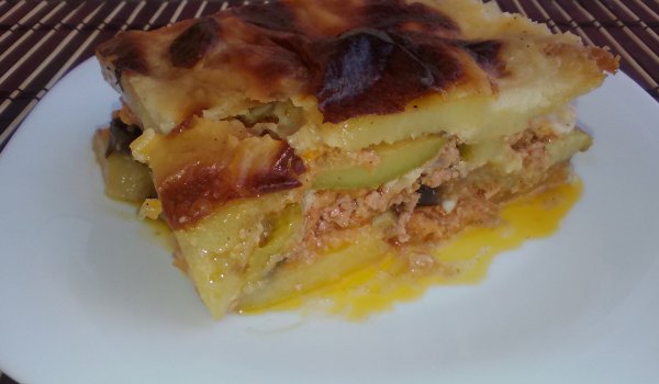 Мусака по гръцки с патладжани