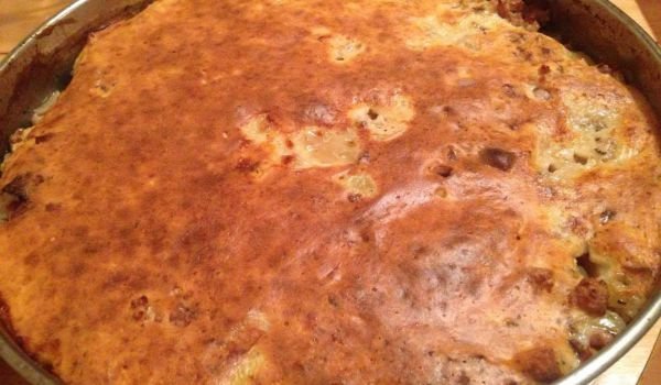 Мусака с доматен сок