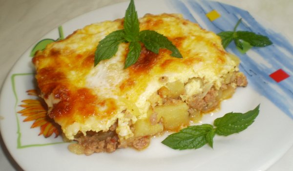 Мусака с хрупкава коричка