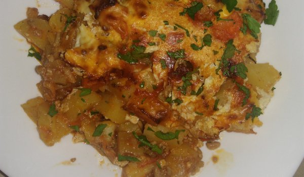 Мусака с мащерка и канела