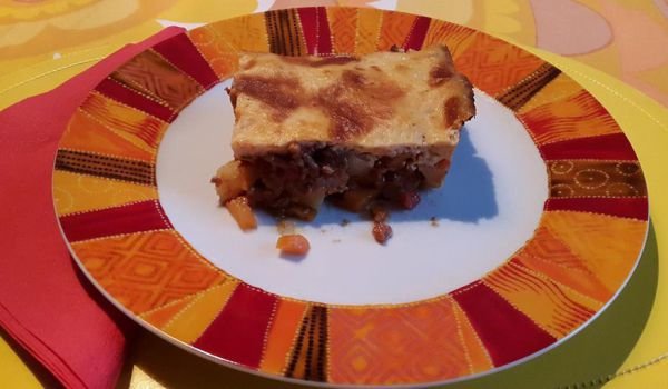 Мусака с мляно телешко месо